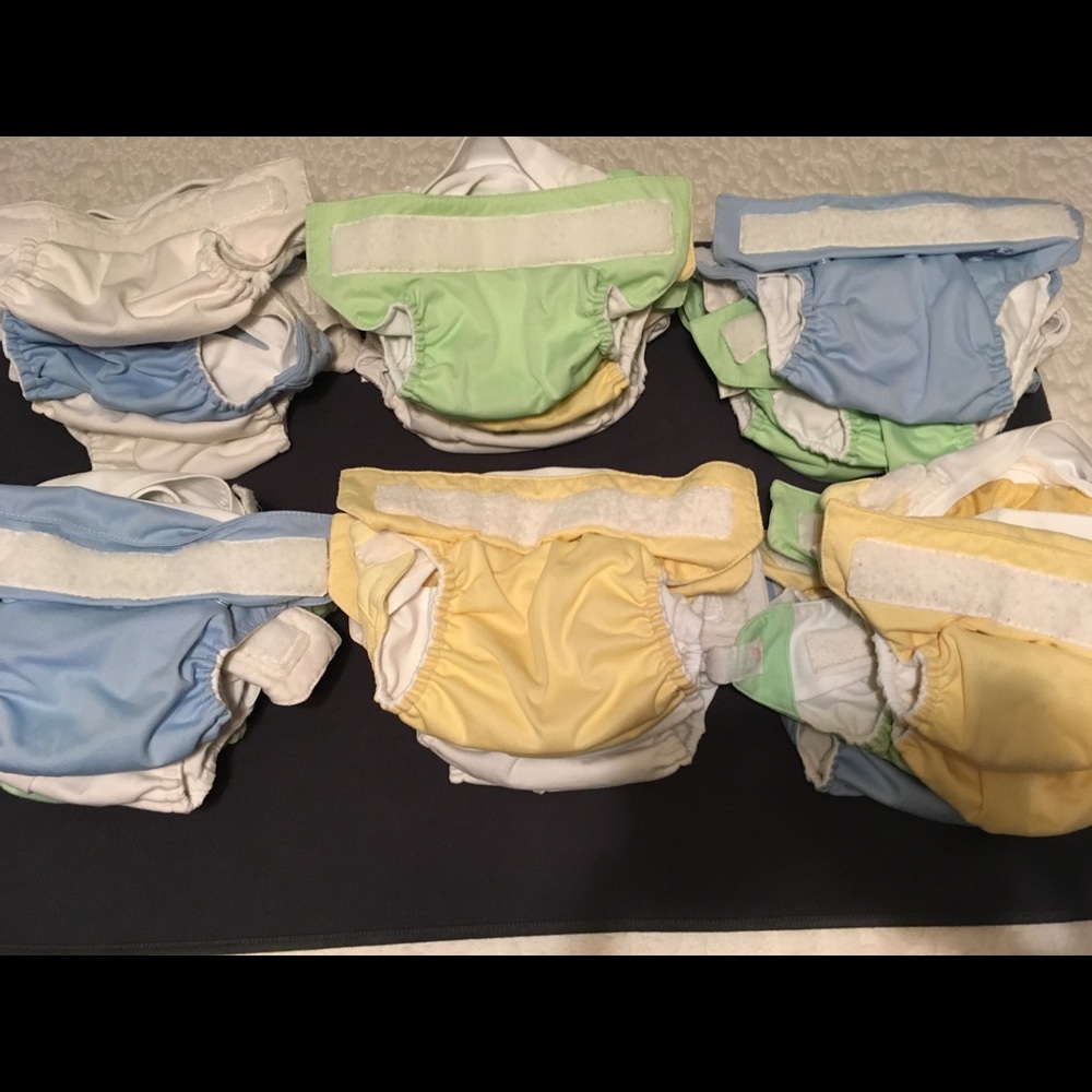 Bumgenius cloth diapers and microfiber inserts